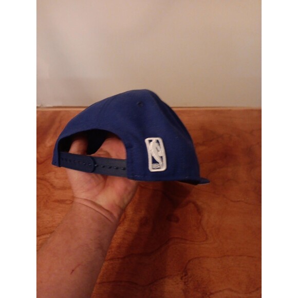 Philadelphia 76ers New Era 9Fifty Royal Blue Adjustable Snapback Hat Cap - Picture 3 of 5